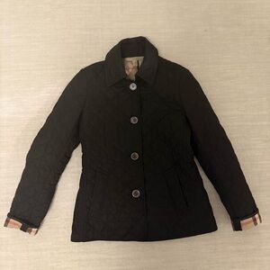 Burberry Black Quilted Jacket